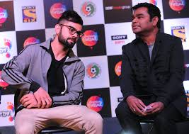 Virat kholi to sing for A.R. Rahman